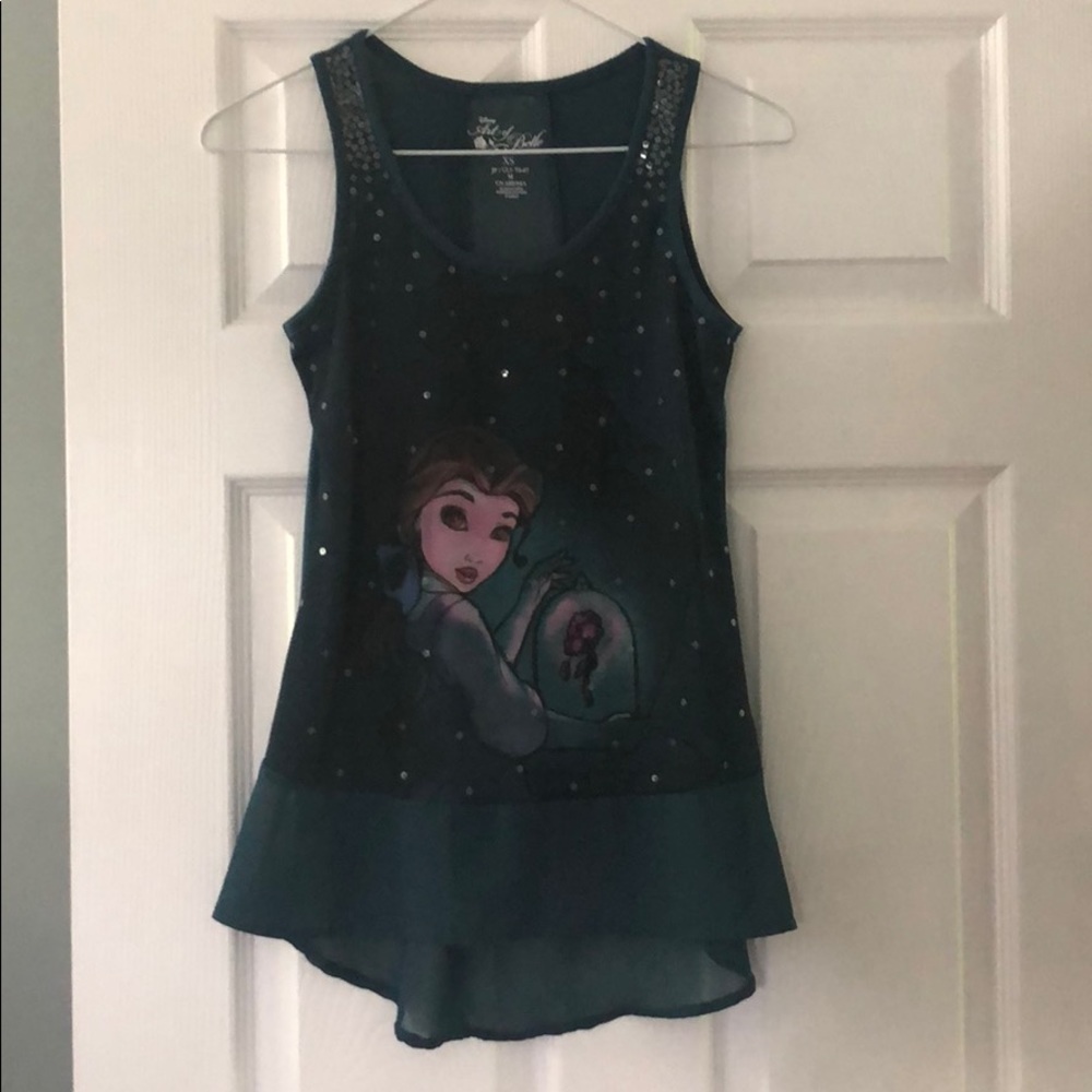 Beauty and the Beast Disney tank